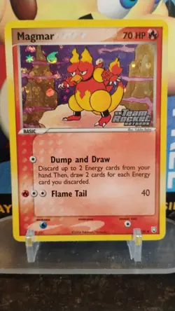 MAGMAR ex Team Rocket Returns POKEMON Holo 2004 Trading Card 44/109 - Image 1