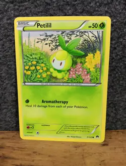 Petilil 7/122 XY Breakpoint Pokemon Trading Card Game Collection - Image 1