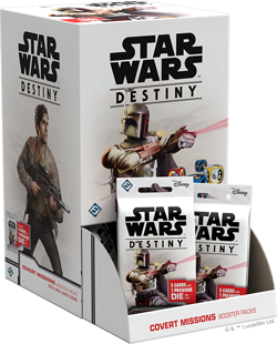 Star Wars Destiny - Covert Missions - Legendary Card & Dice Selection - Image 1
