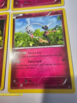 4 Card lot of Fairy Type Cards (No longer a Type) Clefairy, Clefable, Klefki - Image 5
