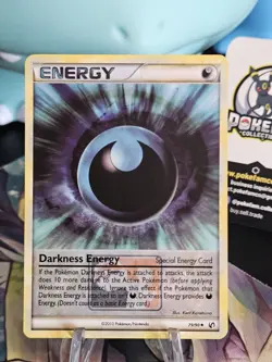 Darkness Energy 79/90 Reverse Holo HGSS Undaunted Pokemon Card NM - Image 1