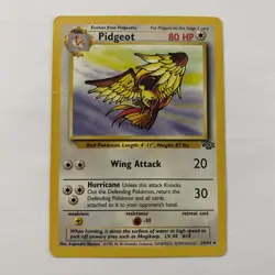 Pidgeot 24/64 Jungle Unlimited Non Holo Rare WotC Vintage Pokemon TCG Card - Image 1