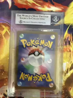 Mewtwo V Pokemon Card 220 HP Beckett Graded 9 Holo Rare Pokemon Go #30 - Image 2