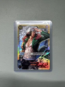 One Piece Card Game TCG Paramount War PRB-01 English Edition OP02-121 Kuzan SEC - Image 1
