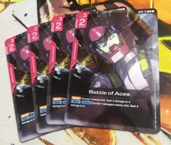 Gundam Card Game Battle Of Aces GD01-111 R Playset Of 4 - Image 1