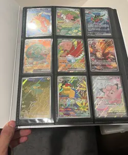 Pokemon Full Art English Card Lot #19 (does Not Come With Zekrom Or Binder) - Image 1