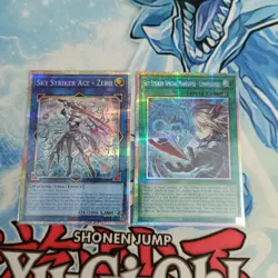 Yugioh Asian English Sky Striker Ace - Zero DUAD-AE049 PSE + Lemnisgate PSE - Image 1