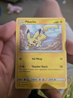 Pokemon Card Pikachu Burning Shadows Common 40/147 - Image 1