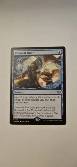 Personal Tutor #110 NM Commander Masters CMM Magic MTG edh cedh - Image 1