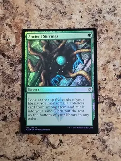 MTG Masters 25 - Ancient Stirrings - Foil Unplayed NM - Image 1