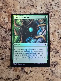 MTG Masters 25 - Ancient Stirrings - Foil Unplayed NM - Image 2