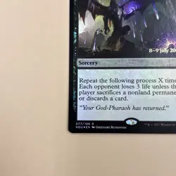 MTG Foil 1X Torment of Hailfire X1 Prerelease Promo - Image 5
