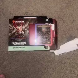 MTG - Endless Punishment - Duskmourn Commander Deck - New - Cat Chewed Box - Image 1