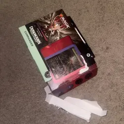 MTG - Endless Punishment - Duskmourn Commander Deck - New - Cat Chewed Box - Image 2