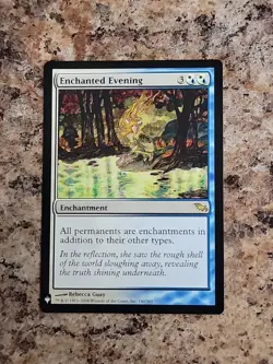 1x Enchanted Evening NM-Mint, English Mystery Booster / The List MTG Unplayed - Image 2