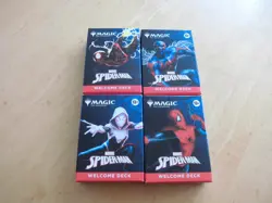Sdcc 2025 Magic The Gathering MTG Marvel Spider-Man Welcome Deck (4) - Image 1