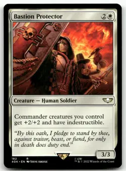 Bastion Protector 182 MTG Universes Beyond: Warhammer 40,000 R NM - Image 1