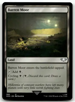 Barren Moor 266 MTG Universes Beyond: Warhammer 40,000 U NM - Image 1