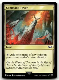 Command Tower 271 MTG Universes Beyond: Warhammer 40,000 C NM - Image 1