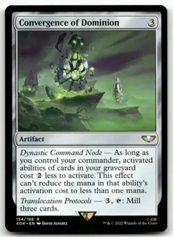 Convergence of Dominion 154 MTG Universes Beyond: Warhammer 40,000 R NM - Image 1