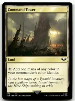 Command Tower 270 MTG Universes Beyond: Warhammer 40,000 C NM - Image 1