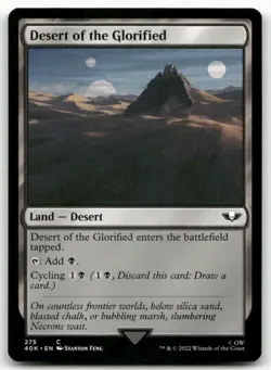 Desert of the Glorified 275 MTG Universes Beyond: Warhammer 40,000 C NM - Image 1