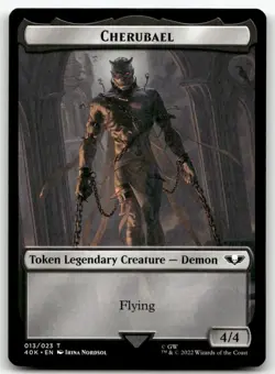 Astartes Warrior (001) // Cherubael Double-Sided Token 1 // 13 MTG Universes Bey - Image 2