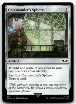 Commander's Sphere 233 MTG Universes Beyond: Warhammer 40,000 C NM - Image 1
