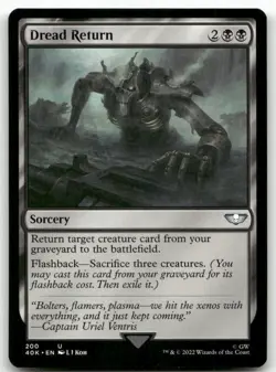 Dread Return 200 MTG Universes Beyond: Warhammer 40,000 U NM - Image 1