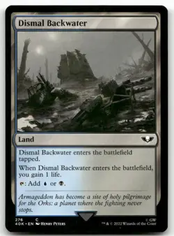 Dismal Backwater 276 MTG Universes Beyond: Warhammer 40,000 C NM - Image 1