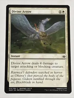 MTG War of the Spark Divine Arrow 010/264 NM - Image 1