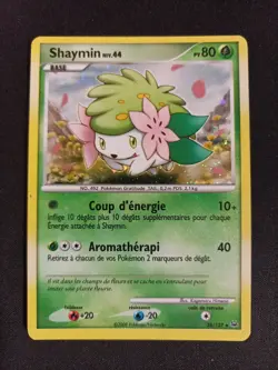 Carte Pokemon Shaymin 38/127 Holo Platine - Image 1
