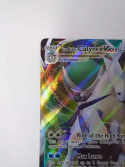 Ice Rider Calyrex VMAX Ultra Rare Holo NM | Pokemon Chilling Reign 2021 - Image 3