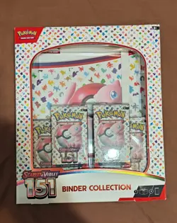 Pokemon TCG - Scarlet & Violet-151 Binder Collection Box Factory Sealed - Image 1
