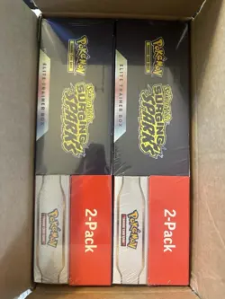🔥Pokemon Surging Sparks Costco 2-Pack ETB + Booster Bundle TOTAL 2 ETB 2 BB🔥 - Image 3