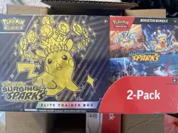 🔥Pokemon Surging Sparks Costco 2-Pack ETB + Booster Bundle TOTAL 2 ETB 2 BB🔥 - Image 4