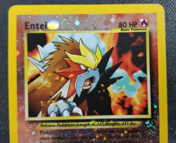 Pokemon TCG Wizards Black Star Promo - Entei Holo 34 - HP Played - Image 4
