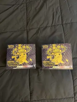 2x Pokemon TCG Surging Sparks ETB Elite Trainer Box Brand NEW Factory Sealed - Image 1
