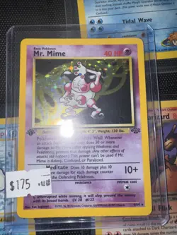 Pokemon TCG 1st Edition Mr. Mime Holo 6/64 Jungle Set Holo Rare VLP Nice!! 🔥🔥 - Image 1