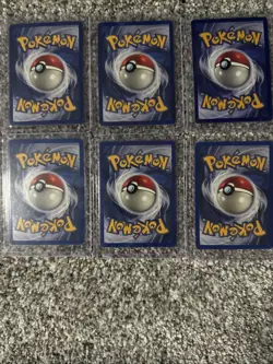 All Base Set Starters and Their Second Evolution Vintage Pokemon Cards All LP - Image 2