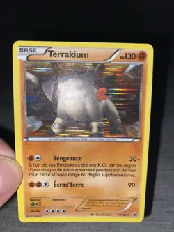 Carte Pokemon Terrakium 73/101 Holo N&B Noble Victoire Francais Occasion - Image 5