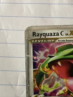 POKEMON • RAYQUAZA C LV.X RARE ULTRA HOLO LV X • BLACK STAR PROMO DP47 NM-EX - Image 4