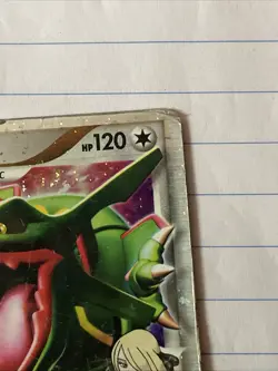 POKEMON • RAYQUAZA C LV.X RARE ULTRA HOLO LV X • BLACK STAR PROMO DP47 NM-EX - Image 5
