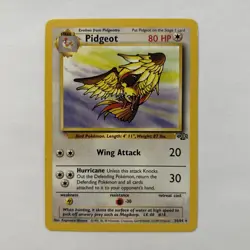 NM-Mint Pidgeot - 24/64 - Rare - Unlimited Edition Pokemon Jungle - Image 1