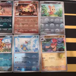 Pokemon White Flare Lot Of 10 Poke Ball Holo Variant Cards - Image 3