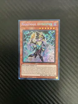 Yugioh! Nightmare Apprentice - LEDE-EN029 - Secret Rare - 1st Edition Near Mint, - Image 1