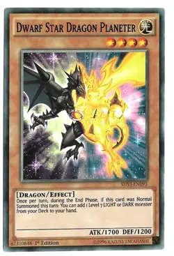 Dwarf Star Dragon Planeter MP17 EN051 - YuGiOh Card - Common - 1ST EDITION - Image 1