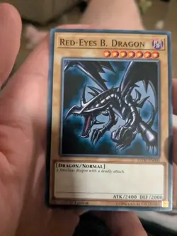 Red-Eyes B. Dragon - LEDU-EN000 - 1st - LP - Yugioh - Image 1