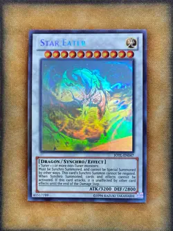 Yugioh Star Eater JOTL-EN047 Ghost Rare NM - Image 1