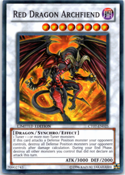 Red Dragon Archfiend - CT07-EN025 - Super Rare - Limited Edition - Yugioh - Image 1